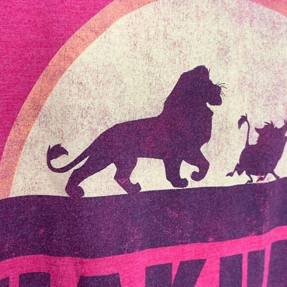 Disney Lion King Hakuna Matata Graphic T Shirt med - Picture 4 of 5
